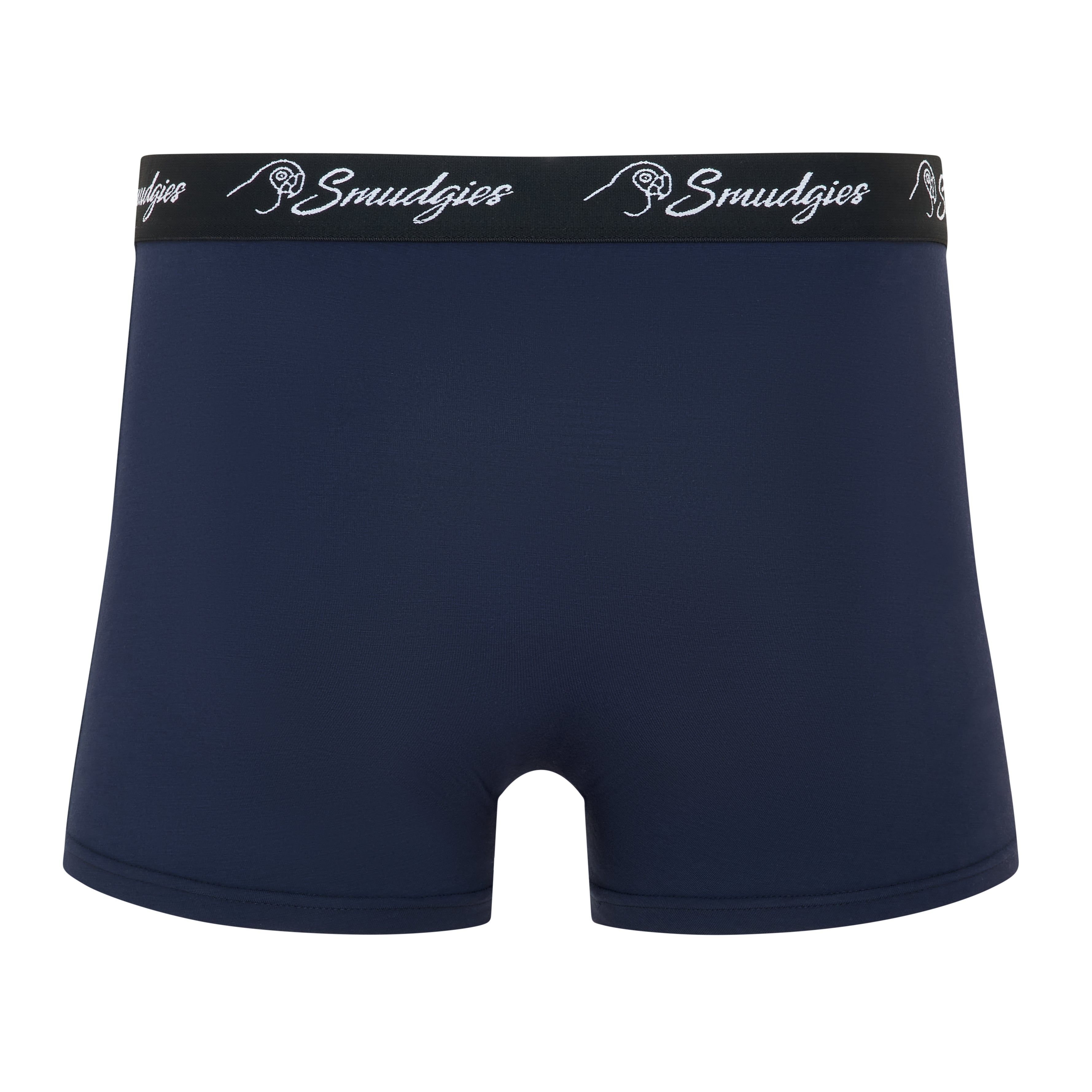 Smudgies Premium Midweight Bamboo Boxer Short, Midnight, Single