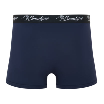 Smudgies Premium Midweight Bamboo Boxer Short, Midnight, Single